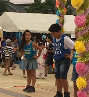 箕島小学校で子ども祭り